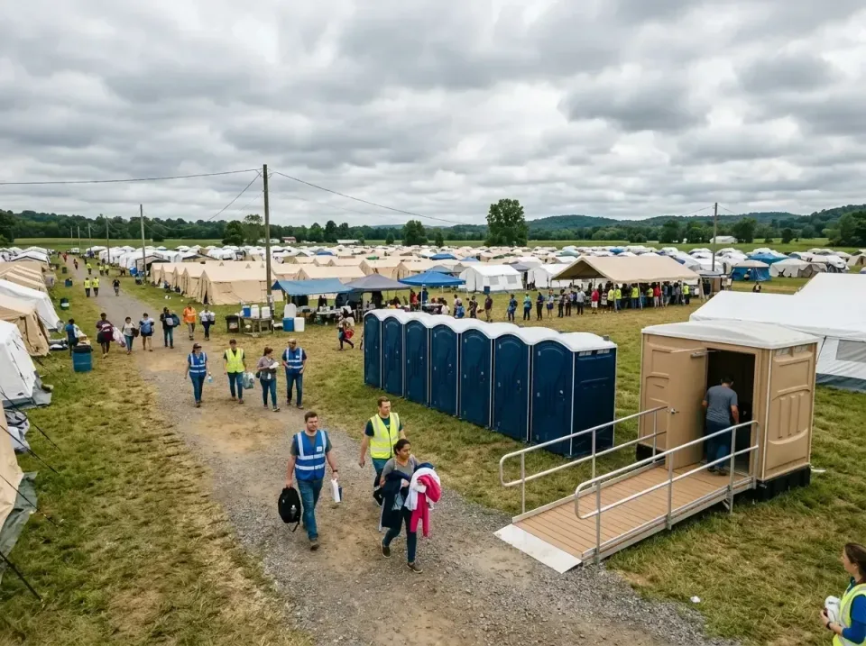 disaster-relief-camp-restrooms-010 — frequently asked questions, Dumpster & Portable Bathrooms Rental in Woodbridge, VA